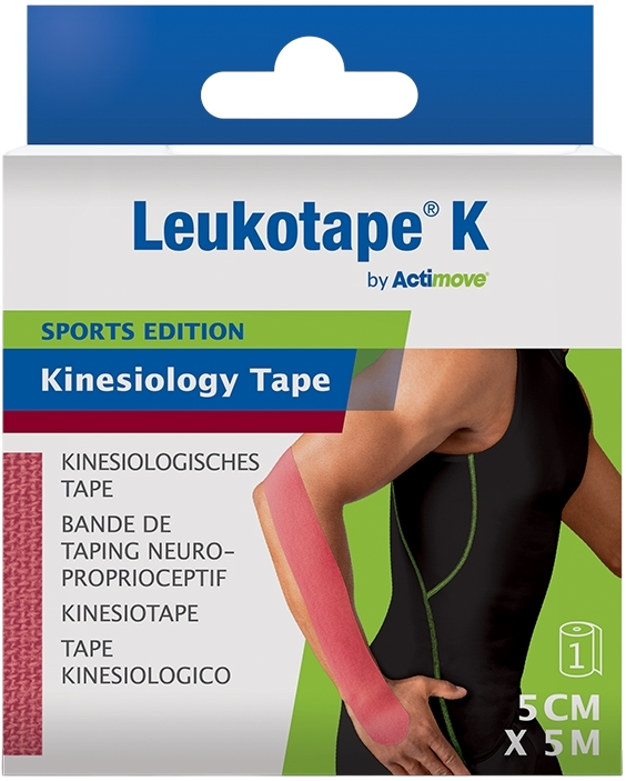 Actimove Kinesiology Tape Roze 5cm x 5m