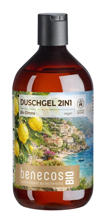Benecos Bio 2-in-1 Douchegel Lemon