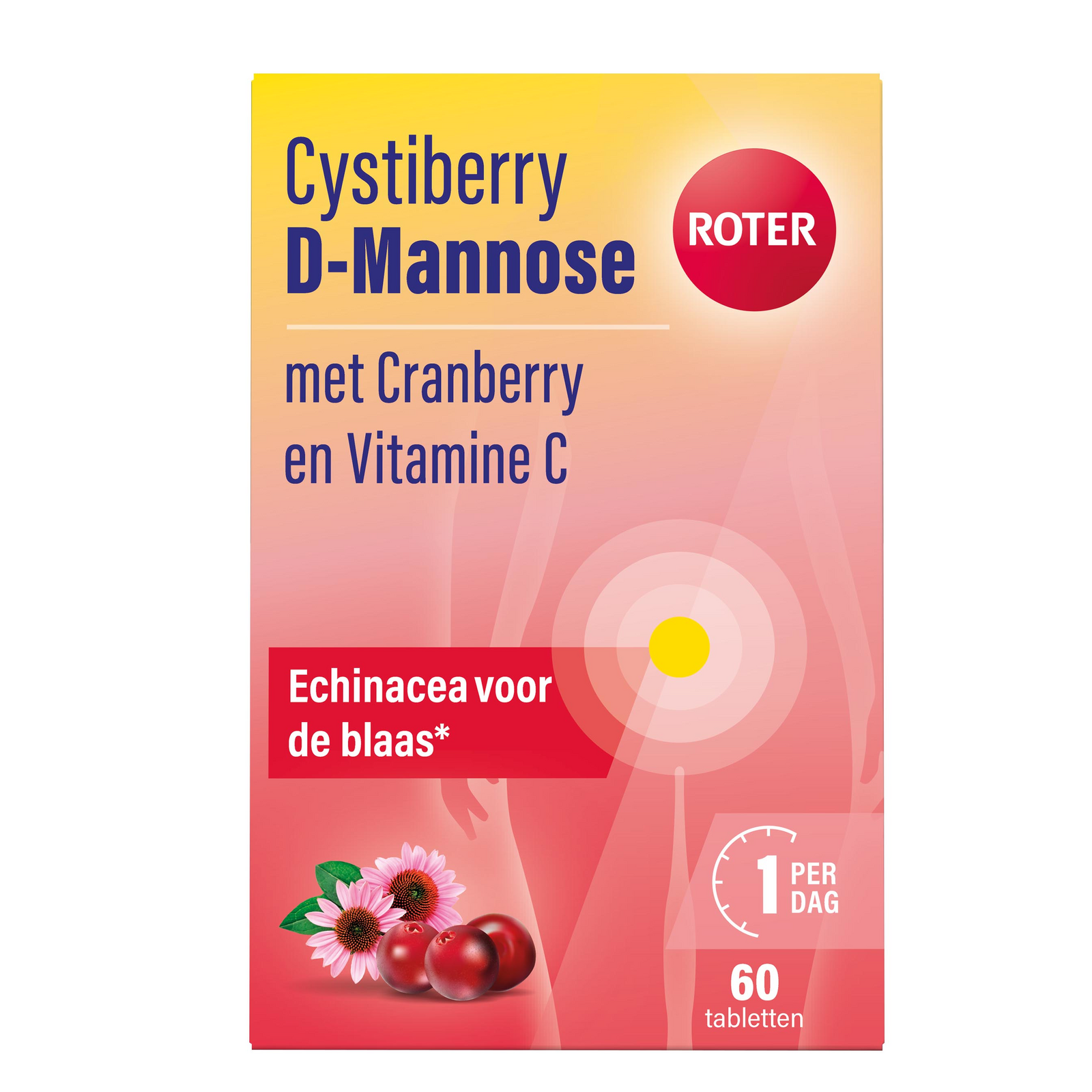 Roter Cystiberry D-mannose Tabletten