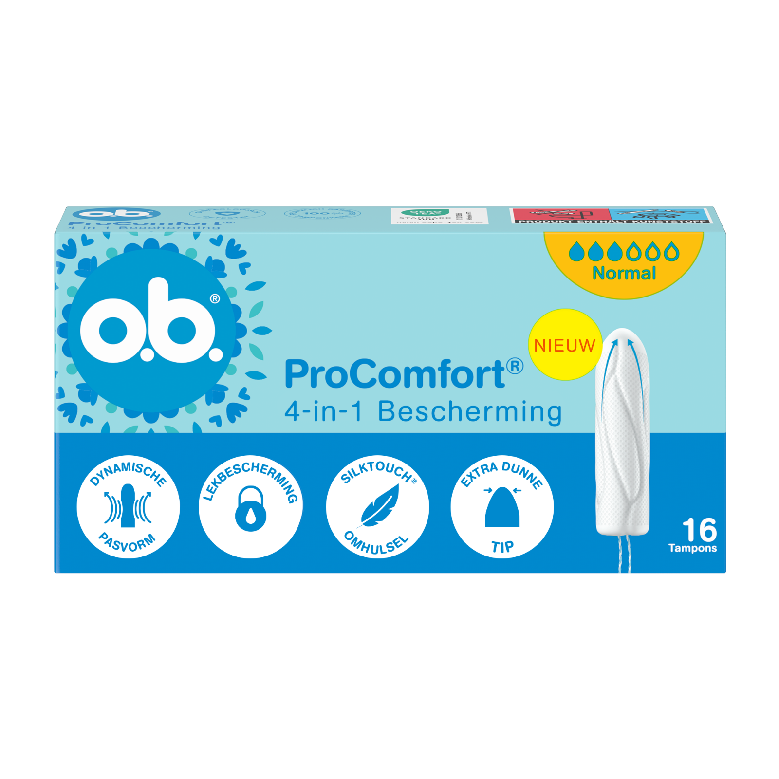 OB ProComfort Advanced Tampons Normal
