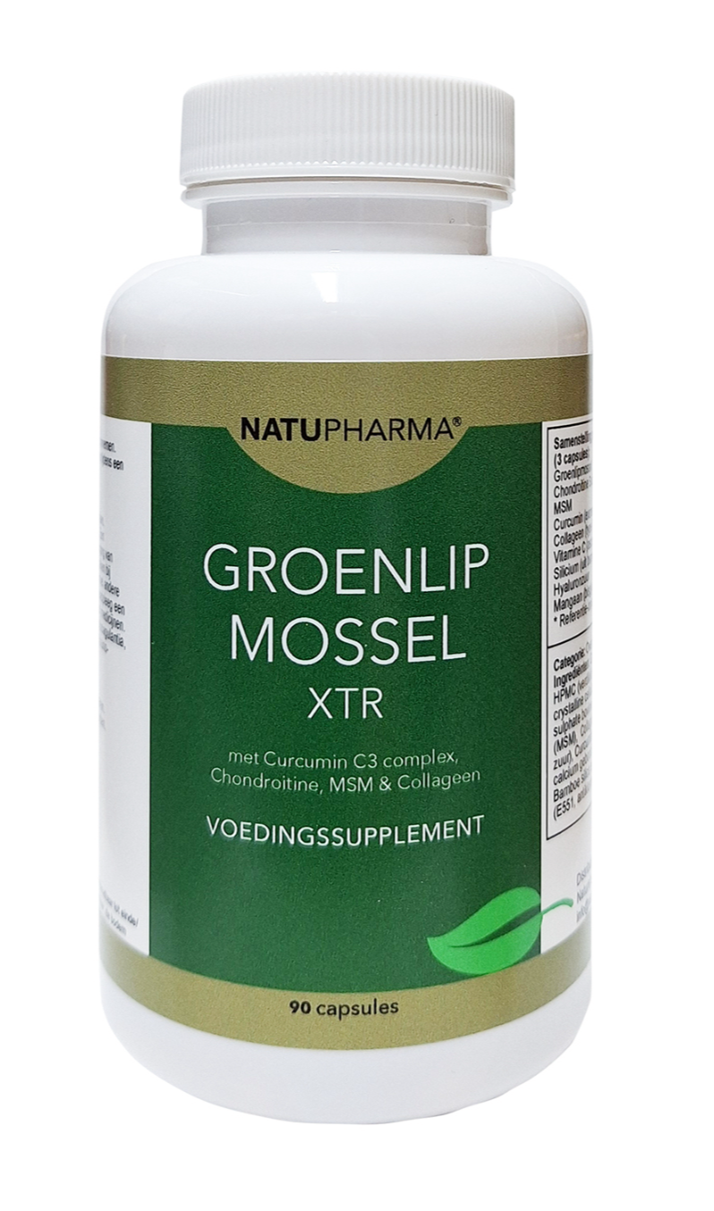 Natupharma Groenlipmossel XTR Capsules