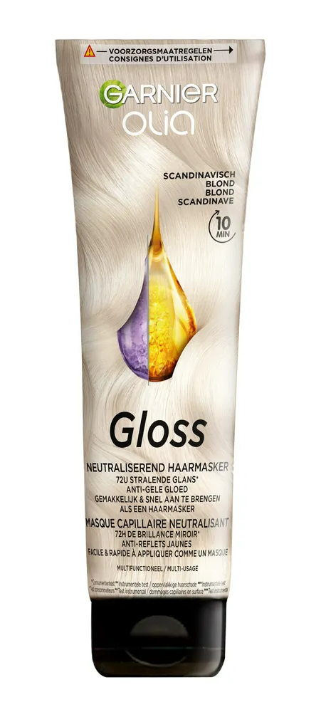 Garnier Olia Gloss Neutraliserend Haarmasker Scandinavisch Blond