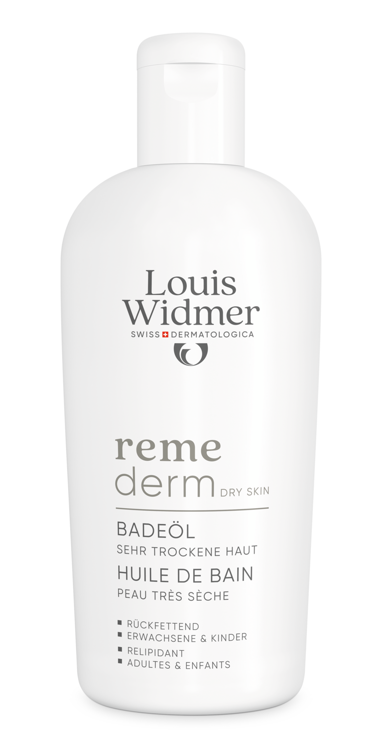 Louis Widmer Remederm Badolie Licht Geparfumeerd