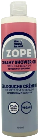 The Good Brand Zope Showergel Green Tea & Birch Sap