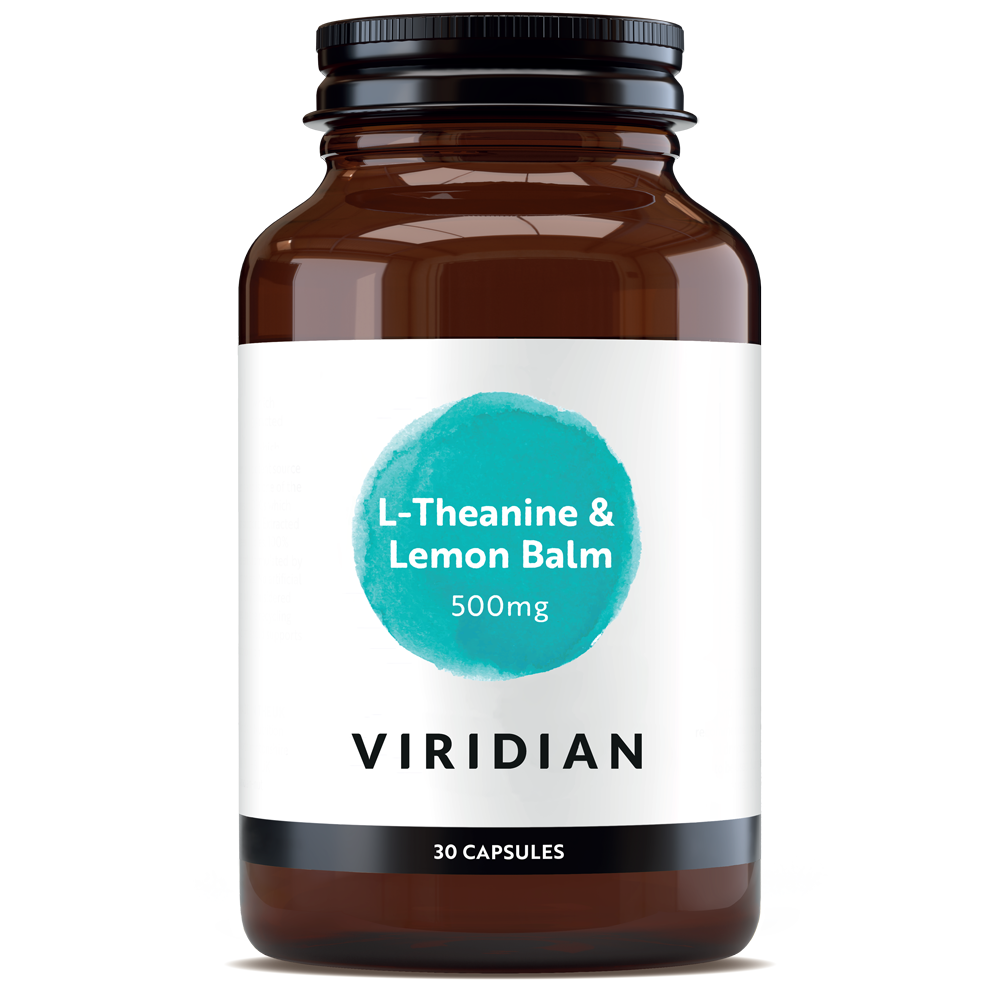 Viridian L-theanine & Lemon Balm Capsules