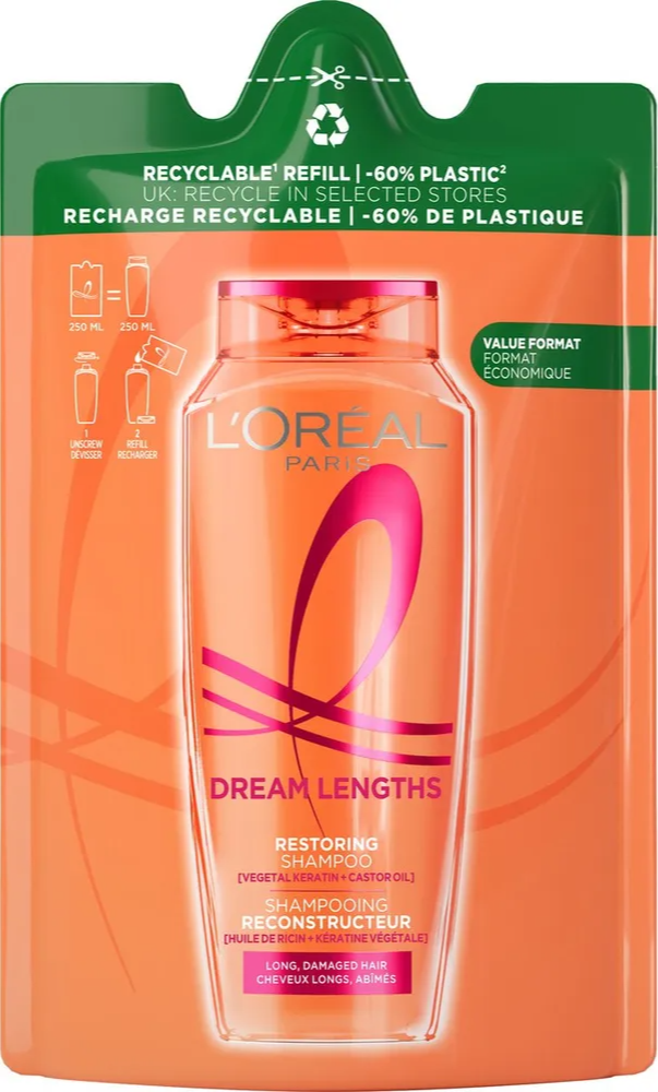 Elvive Dream Lengths Shampoo Refill