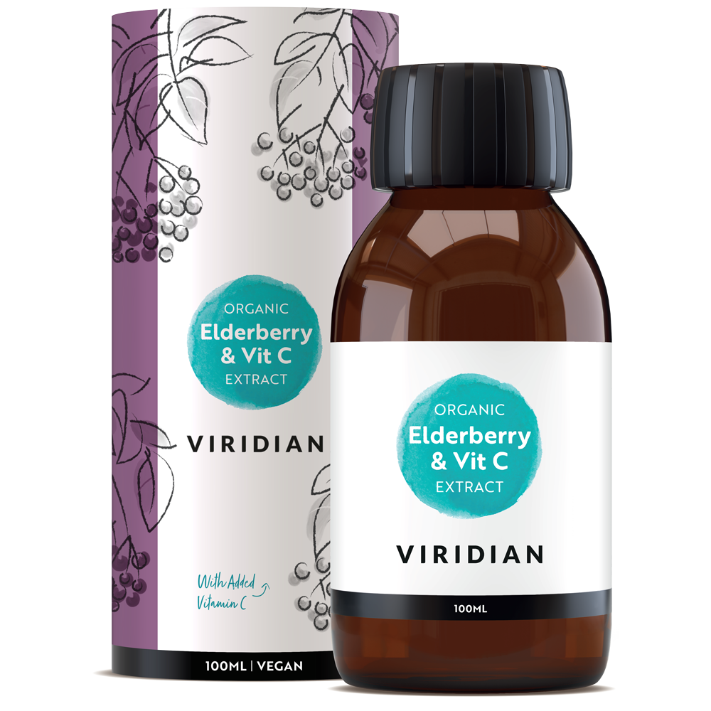 Viridian Organic Elderberry & Vit C Drank