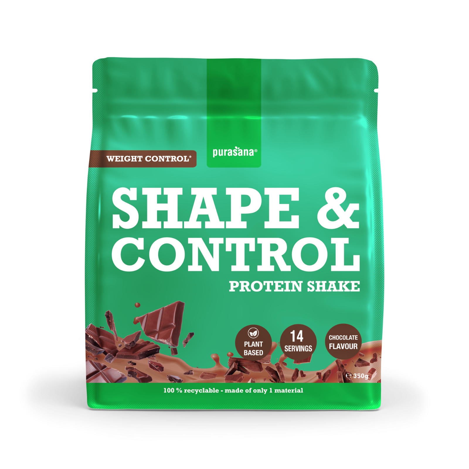 Purasana Shape & Control Protein Shake Chocolate