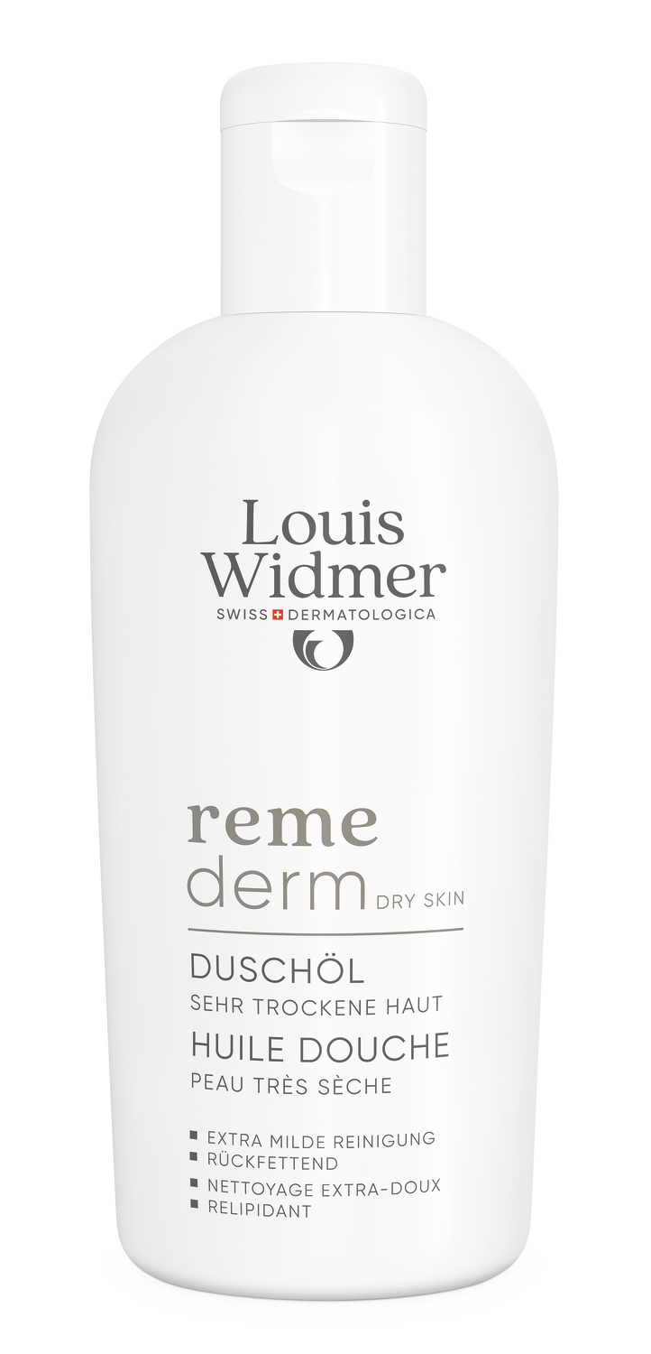 Louis Widmer Remederm Doucheolie Licht Geparfumeerd