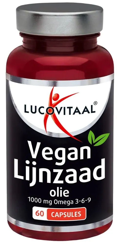 Lucovitaal Vegan Lijnzaad Olie Capsules