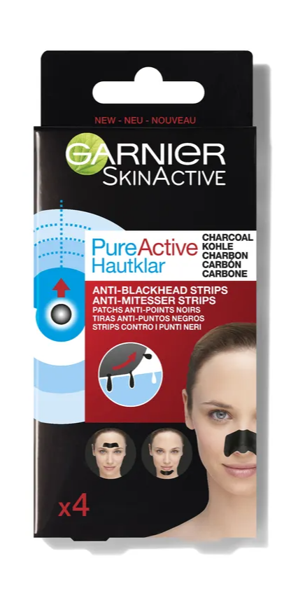 Garnier PureActive Charcoal Anti Mee-Eters Strips
