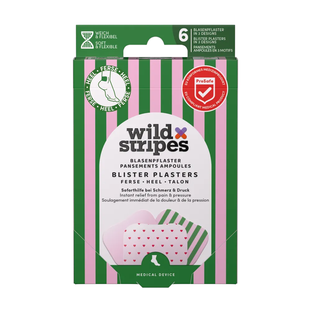 Wild Stripe Blarenpleister Voor De Hiel