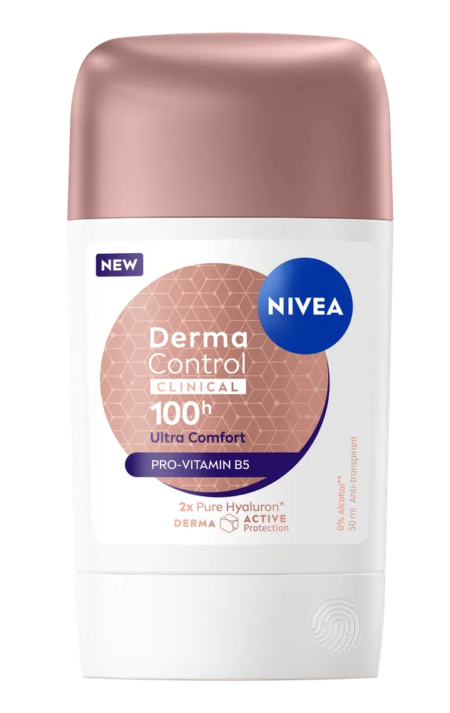 Nivea Derma Control Clinical 100H Ultra Comfort Anti-transpirant Stick