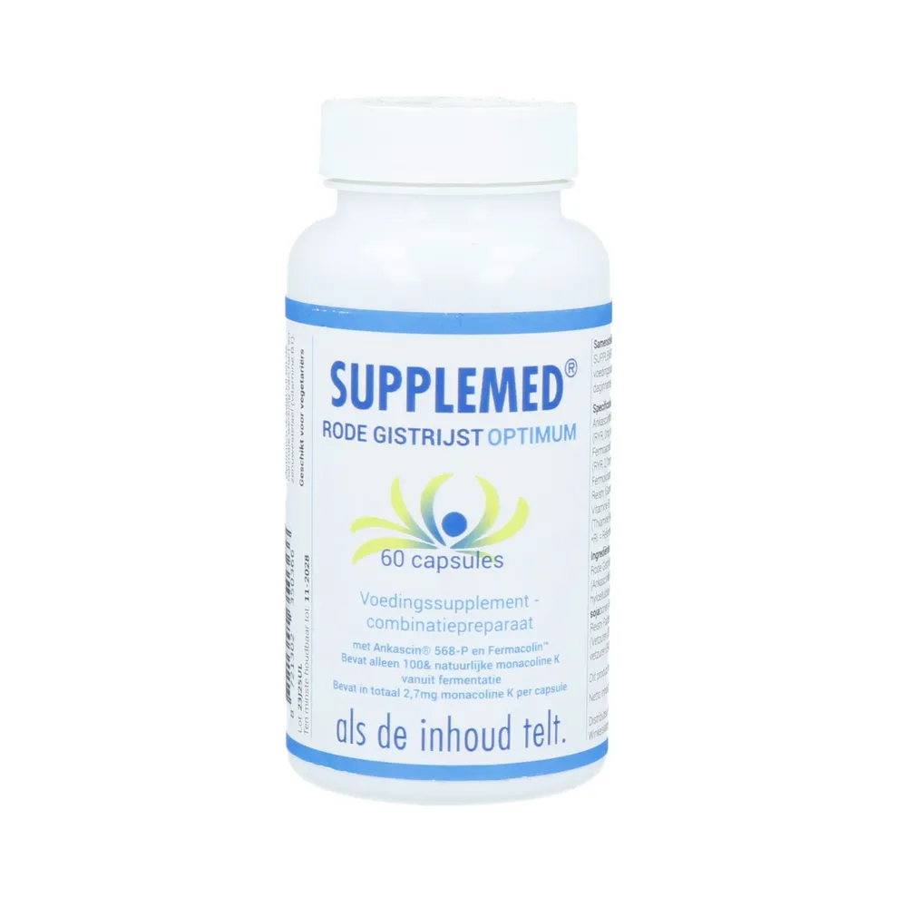 Supplemed Rode Gistrijst Optimum Capsules