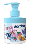 Jordan Tandpasta Kids 0-5 Jaar