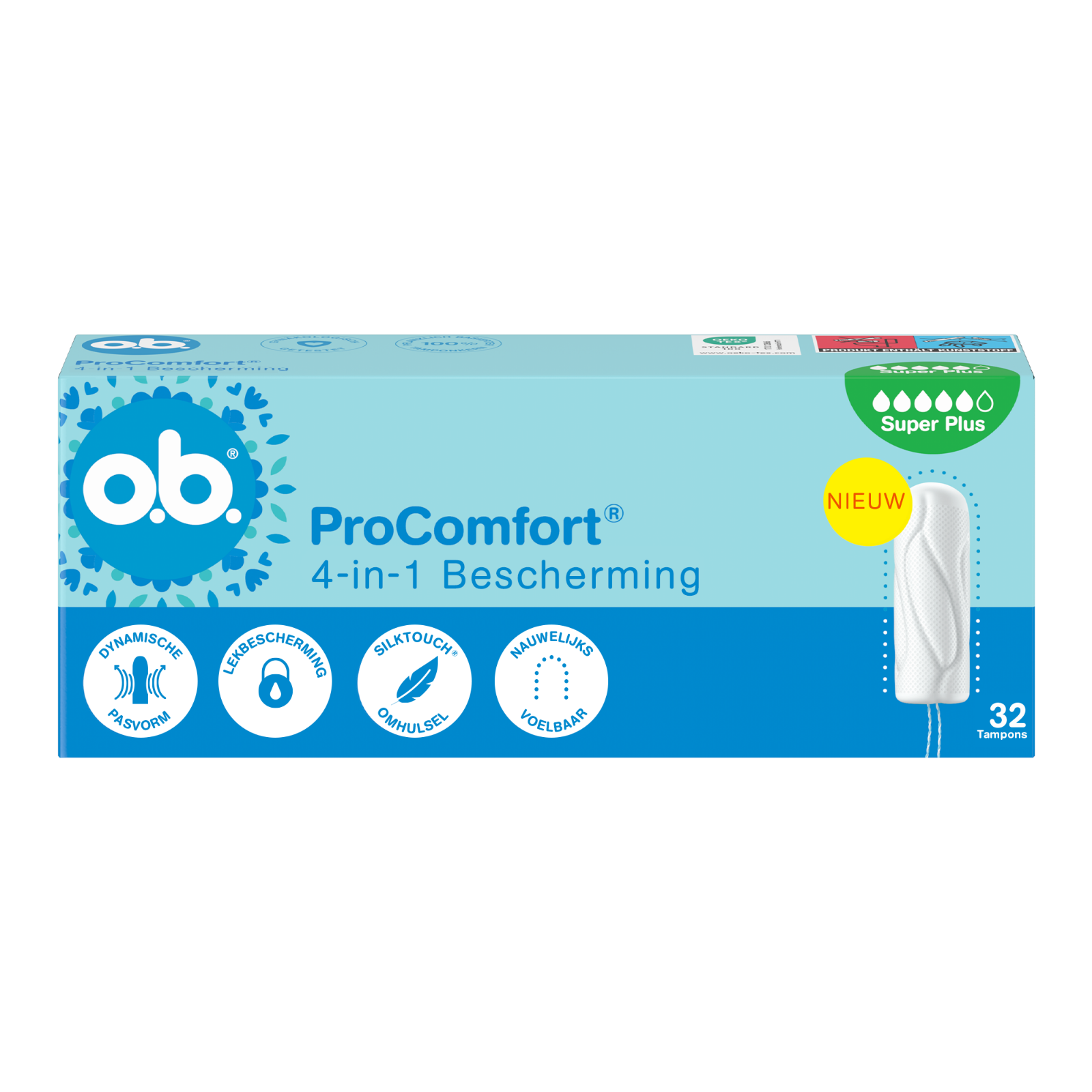 OB ProComfort Advanced Tampons Super Plus