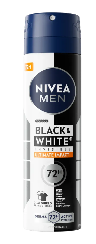 Nivea Men Black & White Ultimate Impact Anti-perspirant Spray