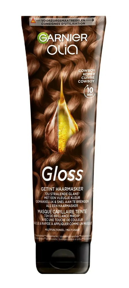 Garnier Olia Gloss Getint Haarmasker Cowboy Koper