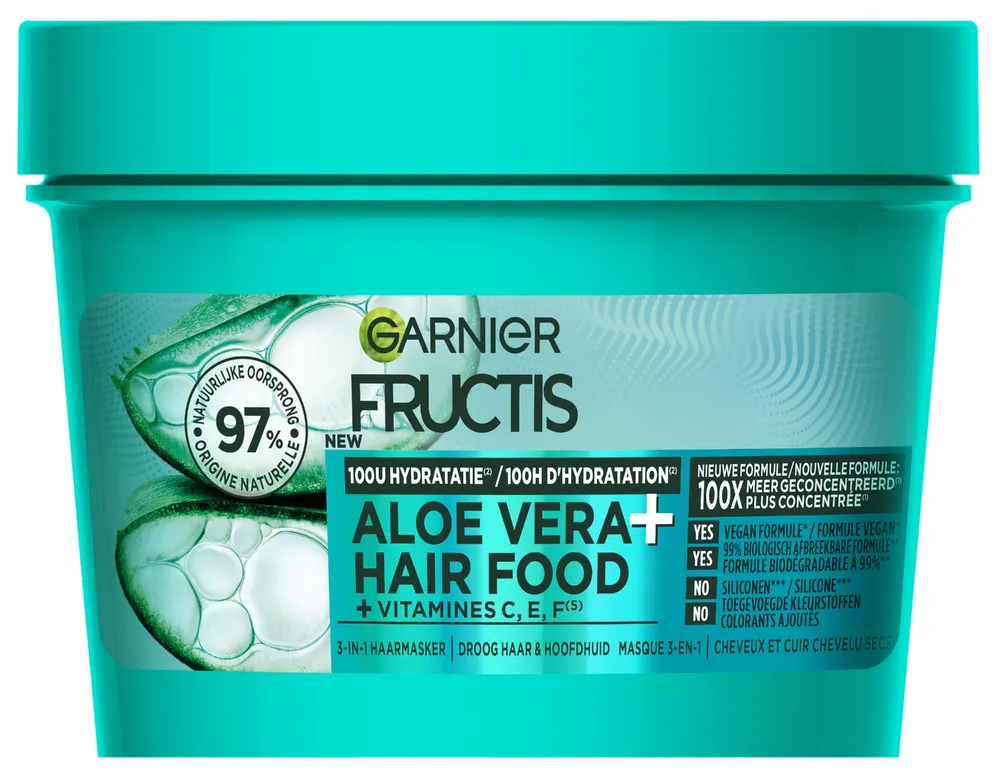 Garnier Fructis 3-In-1 Haarmasker Aloe Vera