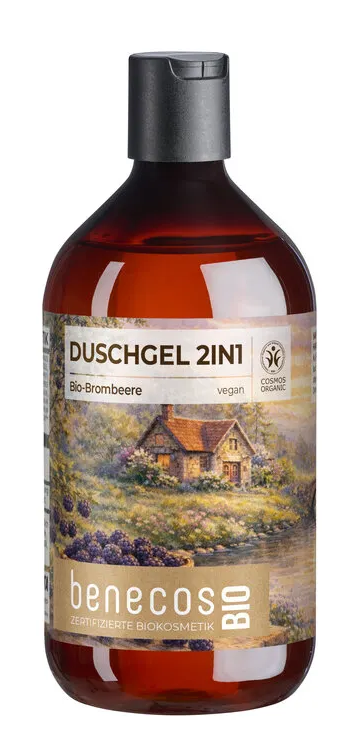 Benecos Bio 2-in-1 Douchegel Blackberry