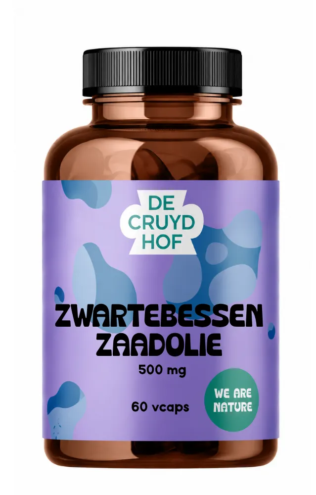 Cruydhof Zwartbessen Zaadolie Capsules