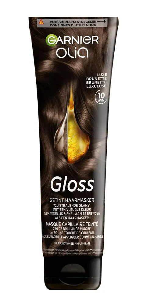 Garnier Olia Gloss Getint Haarmasker Luxe Brunette