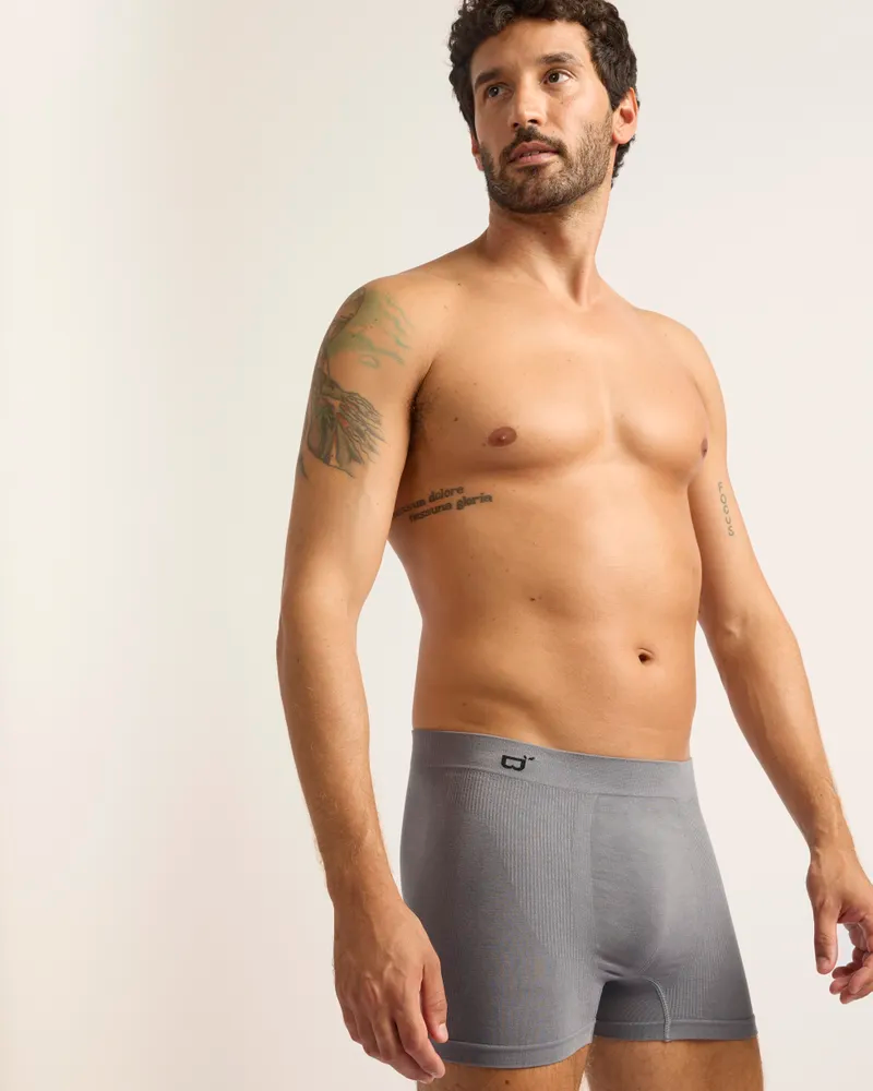 Boody Naadloze Herenboxer Charcoal Medium