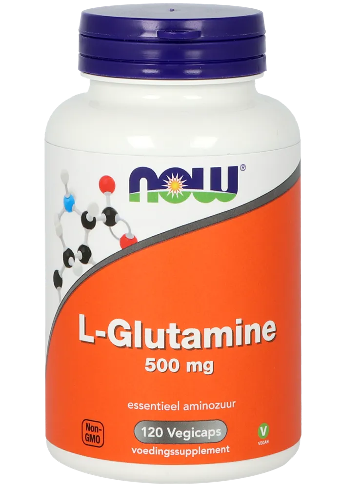 NOW L-Glutamine 500 mg Capsules