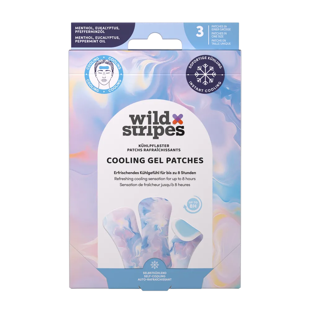 Wild Stripes Cooling Gel Patches Moonlight Glow