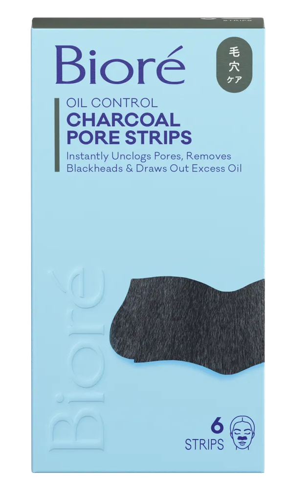 Biore Porie-strips Neus Houtskool Vette Huid