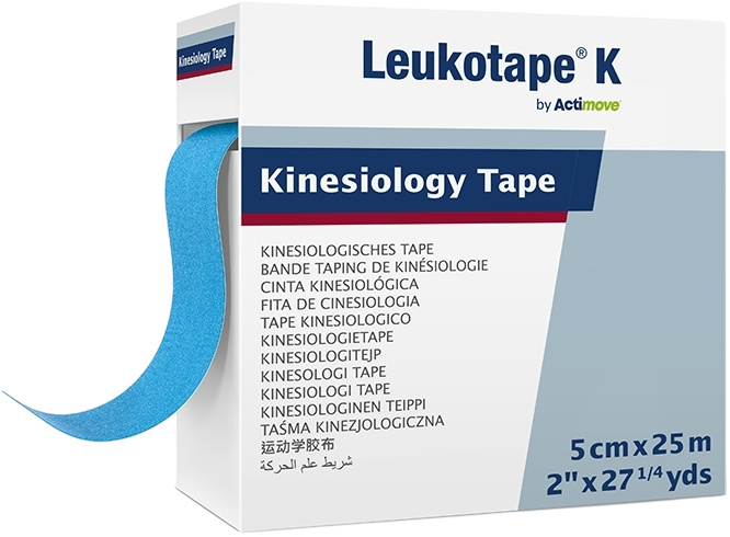 Actimove Kinesiology Tape Blauw 5cm x 25m