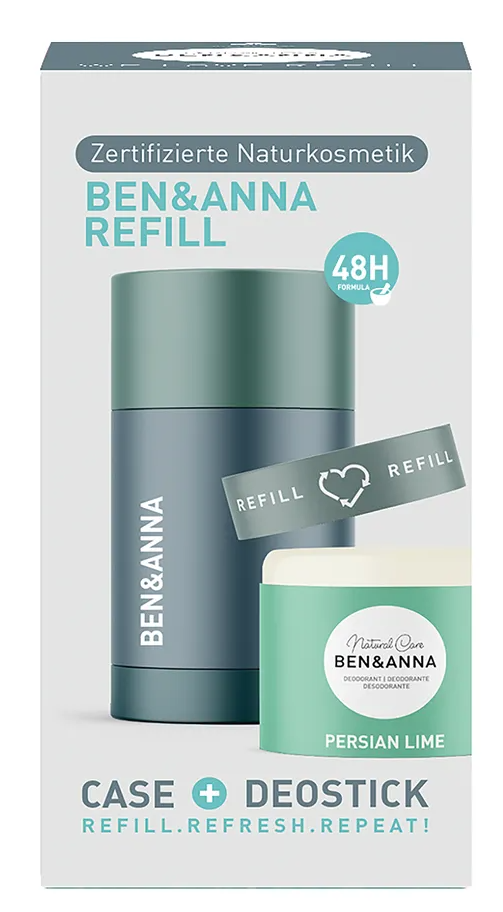 Ben & Anna Persian Lime Case + Deostick Refill