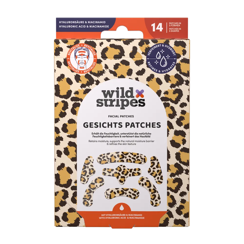 Wild Stripes Facial Patches Animal Leo