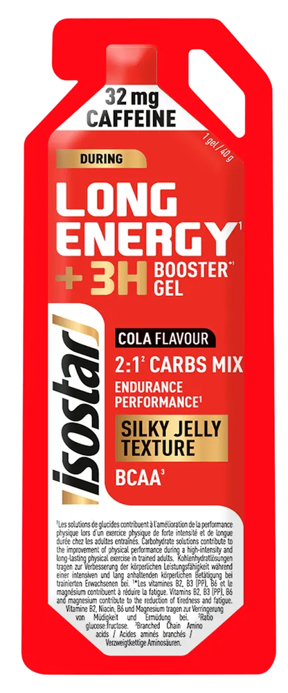 Isostar Long Energy +3H Booster Gel Cola