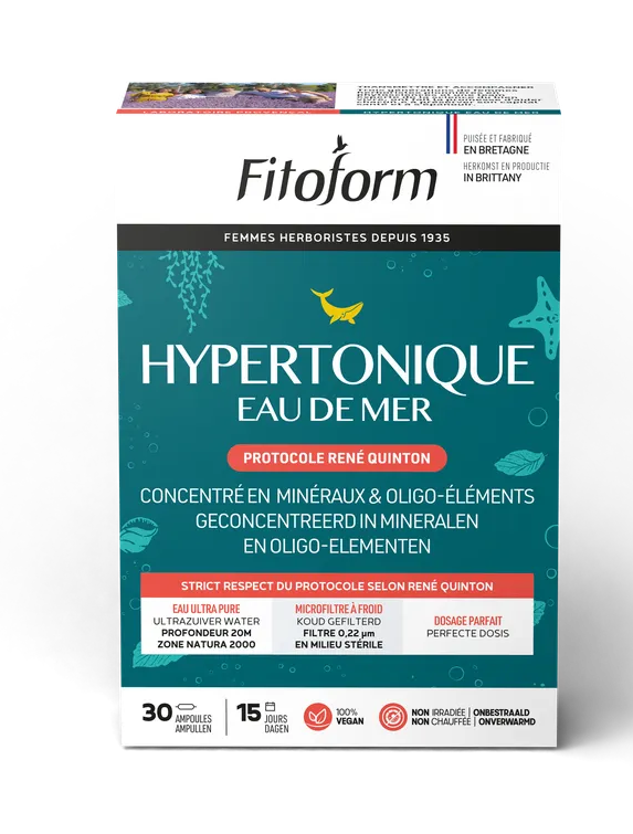 Fitoform Hypertonique Eau de Mer Ampullen