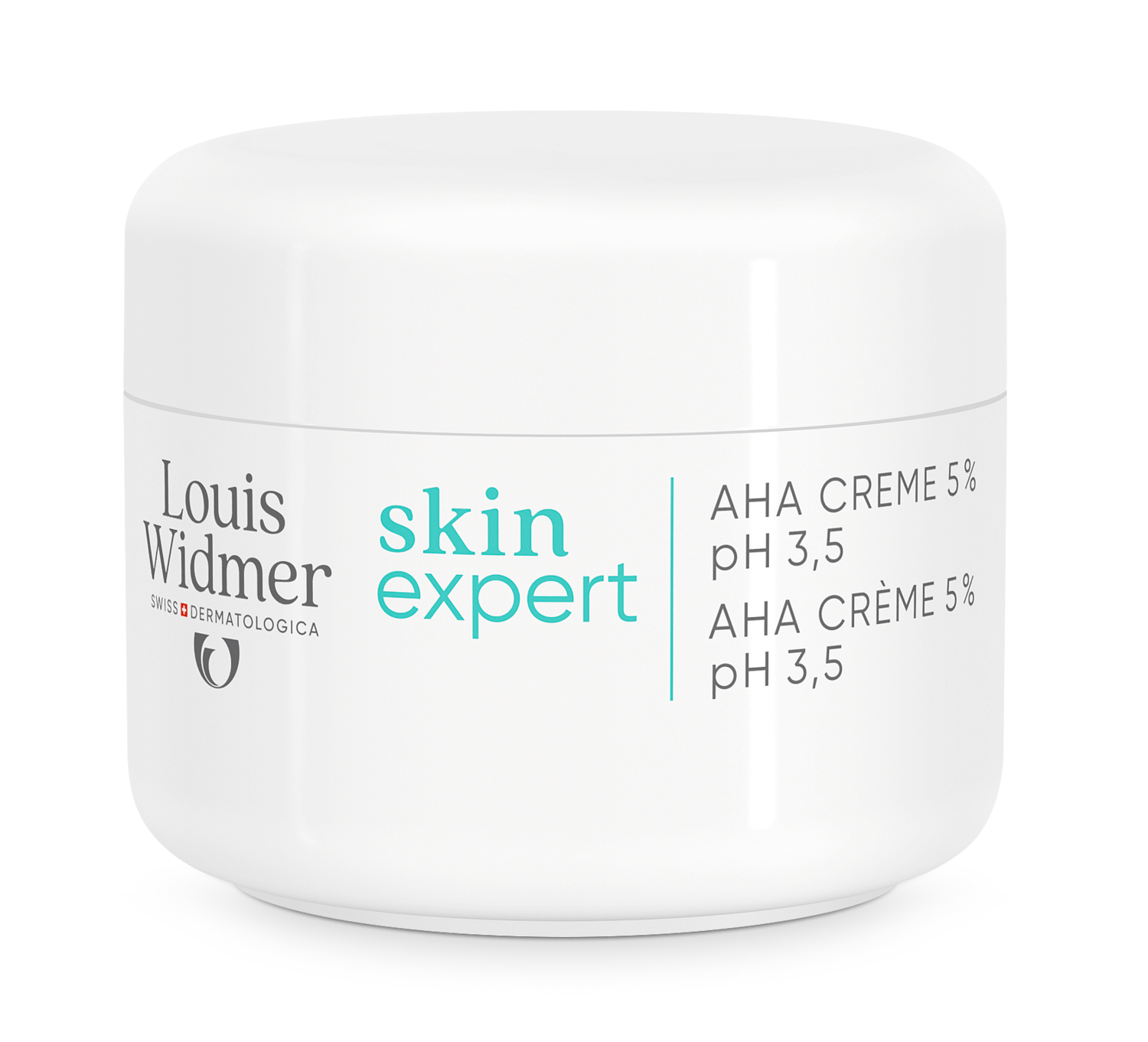 Louis Widmer Skinexpert AHA Crème 5 % pH 3,5 Zonder Parfum
