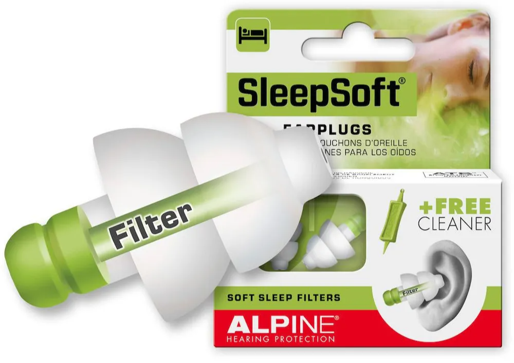 Alpine SleepSoft Soft Sleep Filters Oordoppen