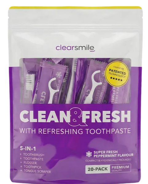 ClearSmile Clean & Fresh 5-In-1 Tandenborstel Pepermunt