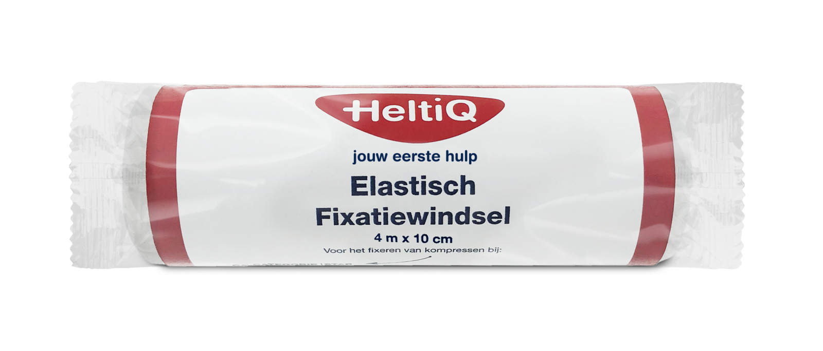 HeltiQ Elastisch Fixatiewindsel 4 m x 10 cm