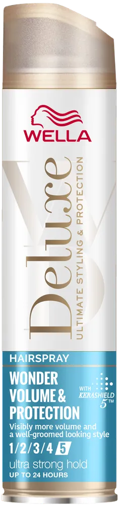 Wella Deluxe Hairspray Volume & protection Ultra Strong