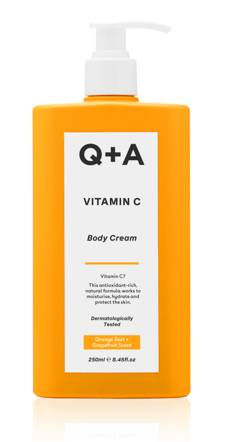 Q+A Vitamine C Body Cream Orange Grapefruit