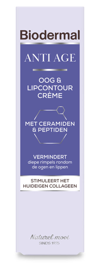 Biodermal Anti Age Oog & Lipcontour Crème