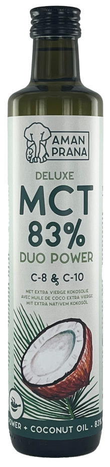 Aman Prana Deluxe Mct 83% Extra Vierge Coconut Oil