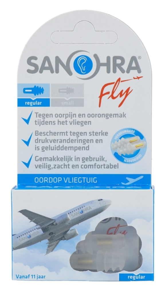 Sanohra Oordopjes Vliegtuig Regular