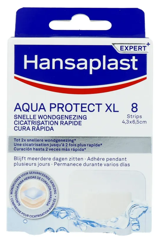 Hansaplast Aqua Protect XL Snelle Wondgenezing Pleisters