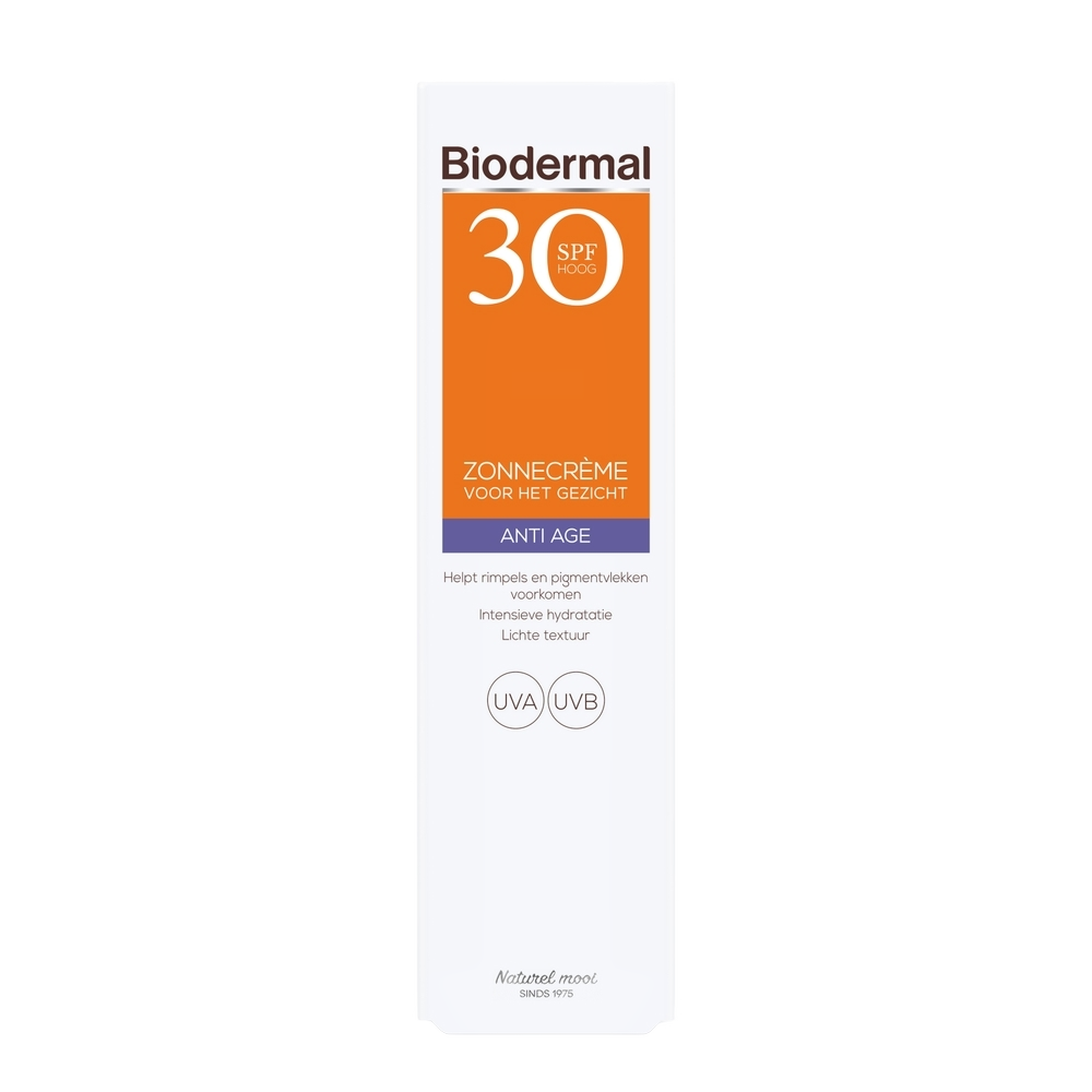 Biodermal Anti Age Zonnecrème Gezicht SPF30