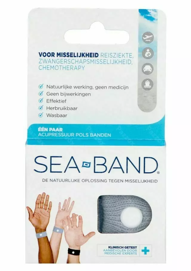 Sea Band Voor Volwassenen tegen Reisziekte