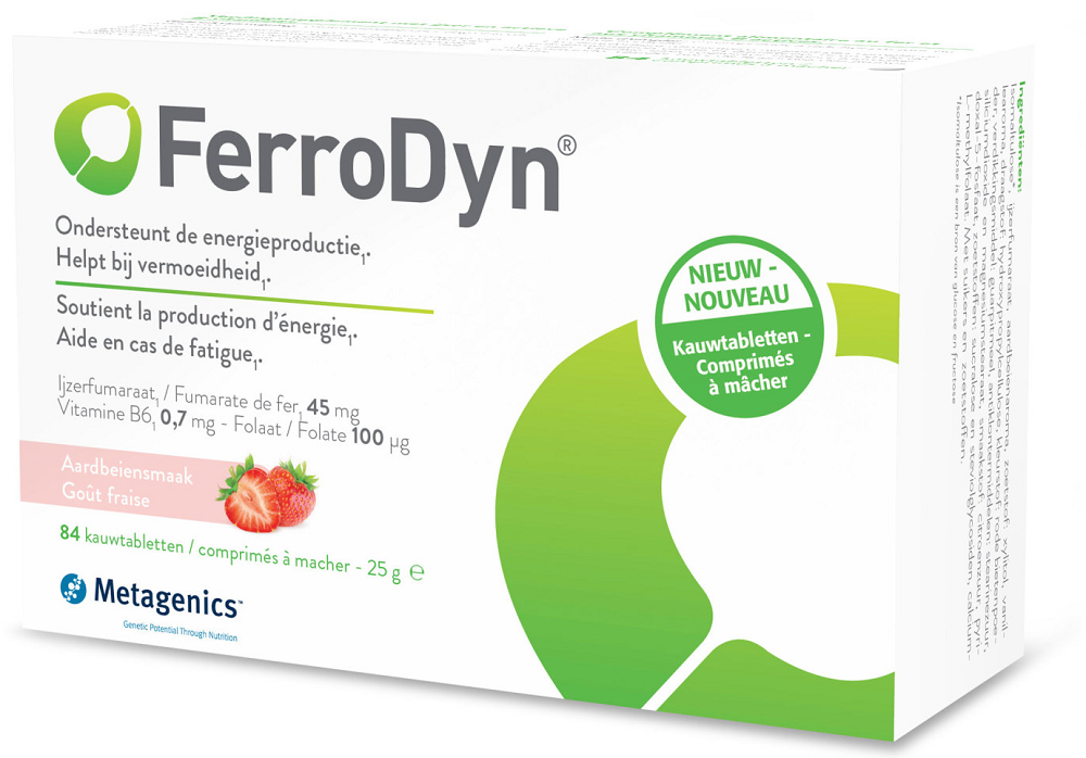 Metagenics Ferrodyn Kauwtabletten