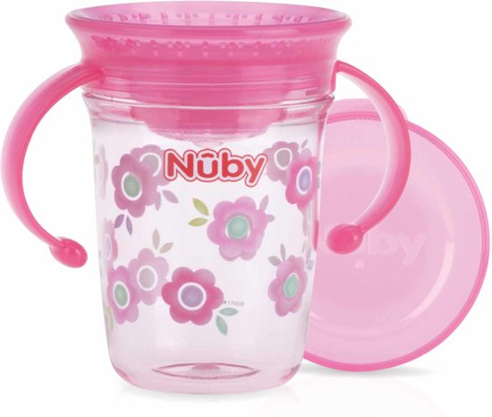 Nuby Wonderbeker Roze 6m+