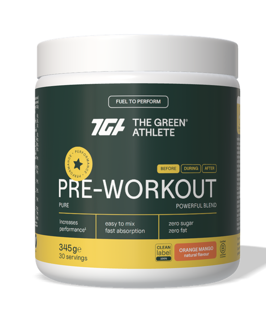 The Green Athlete Pre-Workout Poeder
